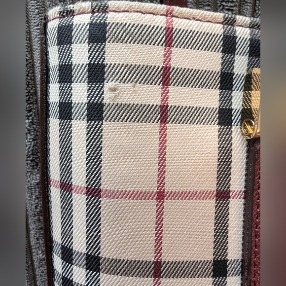 Burberry Nova Check Bucket Tote Bag with COA - Picture 10 of 11